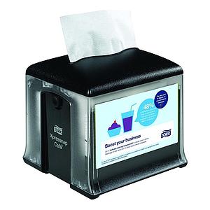 DISPENSADOR ACRILICO TORK XPRESSNAP SERVILLETAS NEGRO