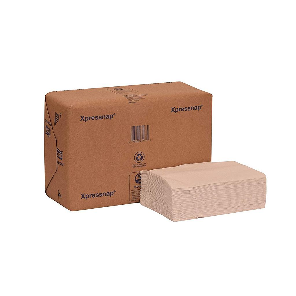 SERVILLETA TORK INTERPLEGADA XPRESSNAP COLOR NATURAL 900 HJS