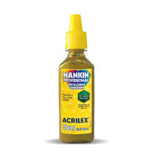 TINTA CHINA NANKIN ACRILEX ORO 20 ml