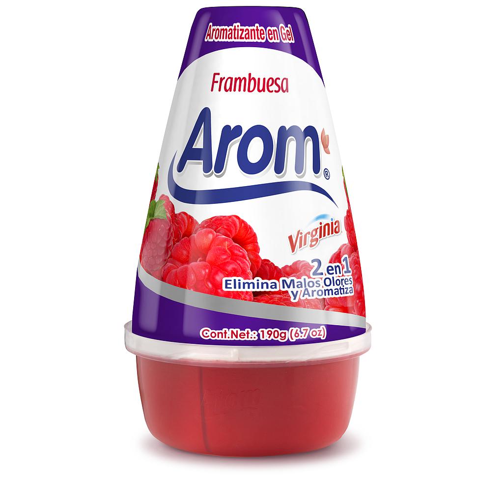 CONO GEL AROMATIZANTE VIRGINIA 190 GRS. FRAMBUESA