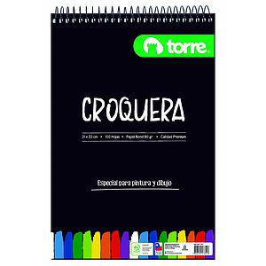 BLOCK CROQUERA OFICIO TORRE 100 Hjs 21 x 32 80Grs. ( CM )