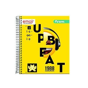 CUADERNO TORRE BOOK 7mm 150 Hjs EMOJI