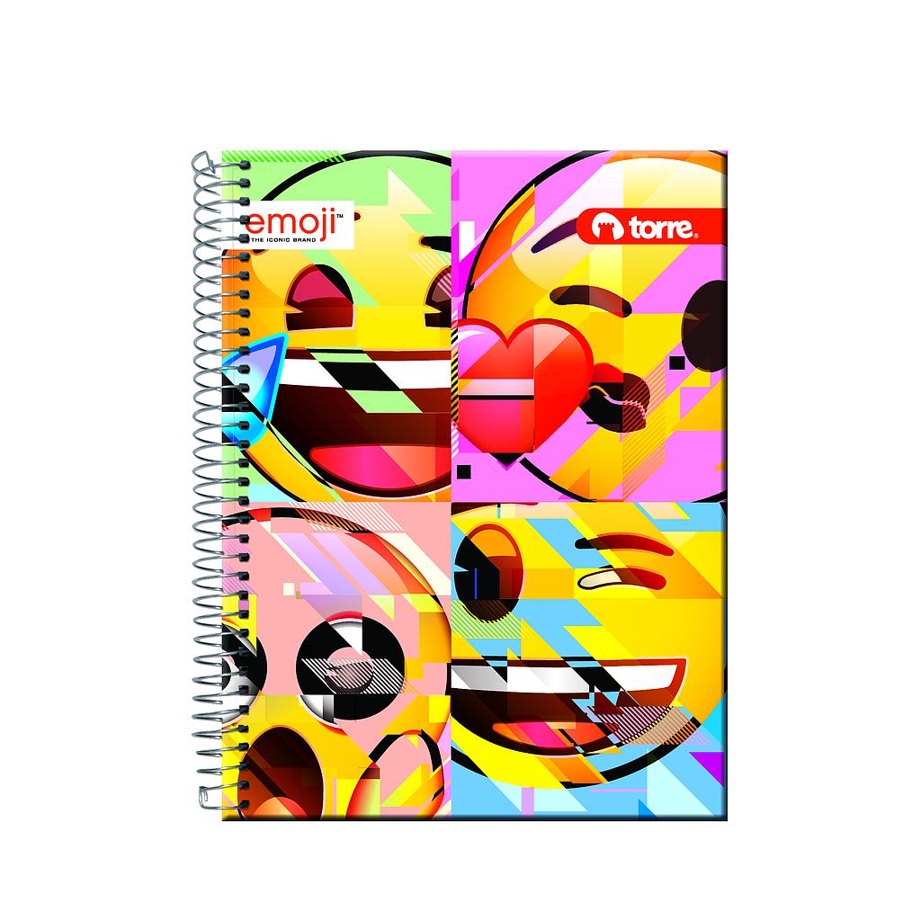 CUADERNO TORRE TOP 7mm 150 Hjs EMOJI