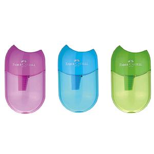 SACAPUNTA FABER MINI OVALADO COLORES PASTEL