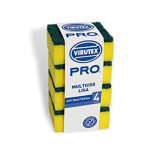 ESPONJA LISA VIRUTEX X 4 PRO ( LIC.W )