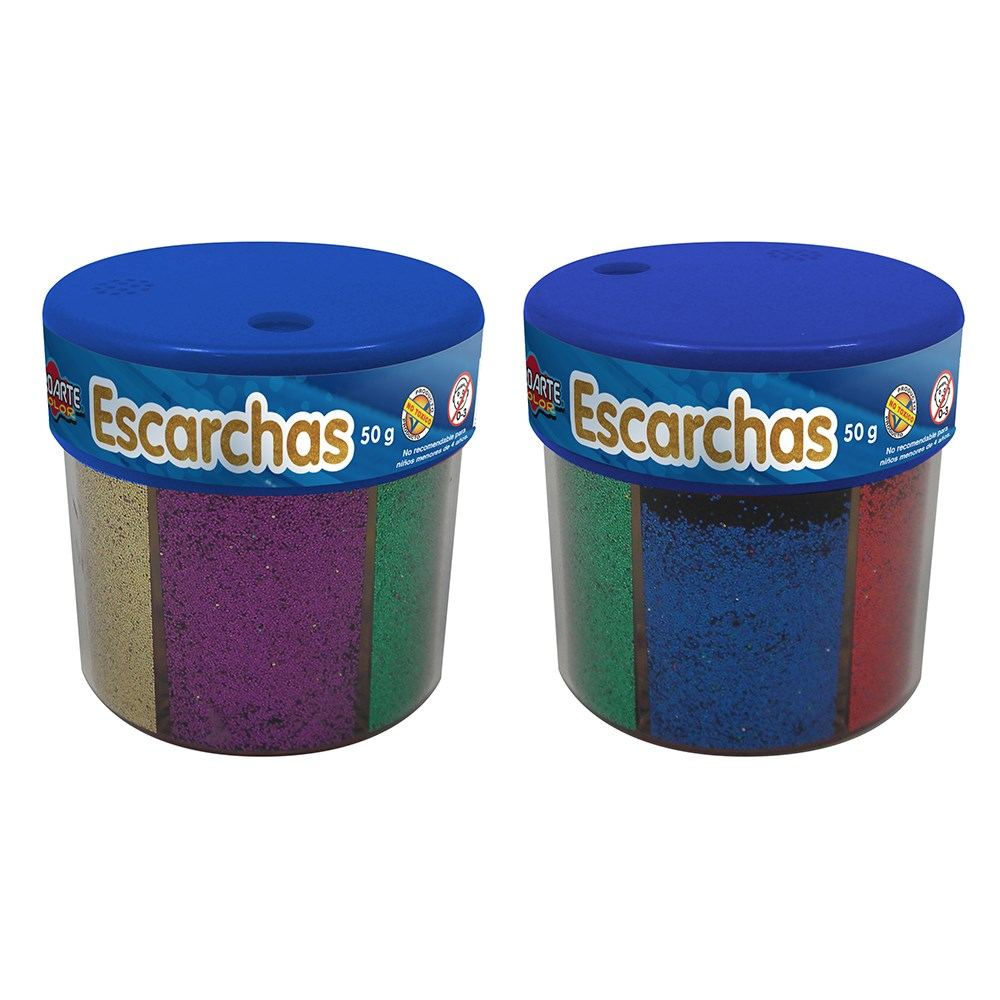 ESCARCHA PROARTE 6 COLORES