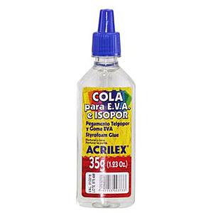 COLA ACRILEX PARA E.V.A. E ISOPOR 35 GRS