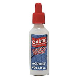 PEGAMENTO COLA ACRILEX JEANS LONAS 20 ML