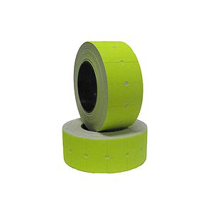 ROLLO ETIQUETAS HAND  FLUORESCENTE  AMARILLA 21 x 12mm PQTE 10UND. 600 ETIQUETAS