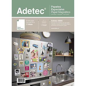 PAPEL MAGNETICO ADETEC INK-JET CARTA 5 Hjs