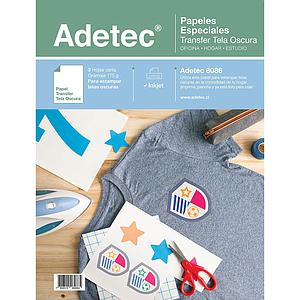 PAPEL TRANSFER 3 HJS.T/CARTA TELA OSCURA