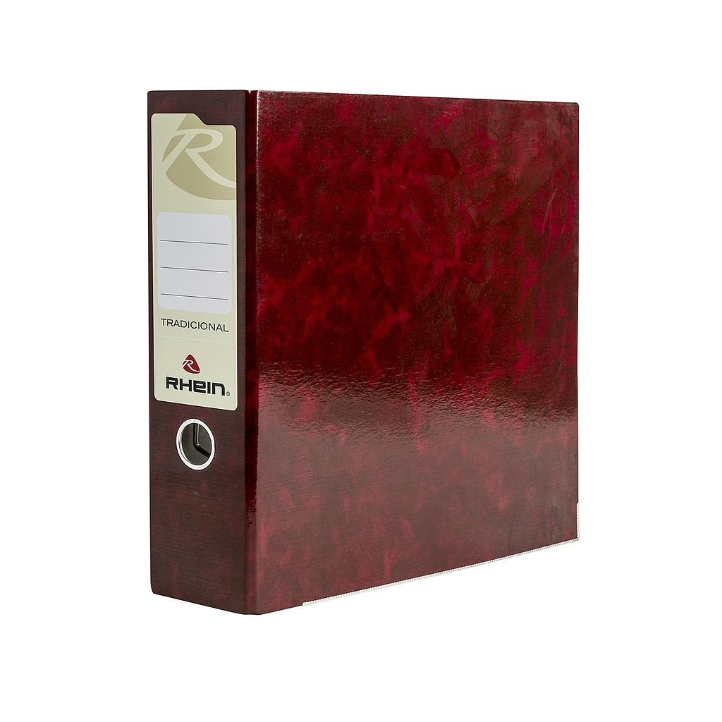 ARCHIVADOR RHEIN CARTA ANCHO BURDEO 