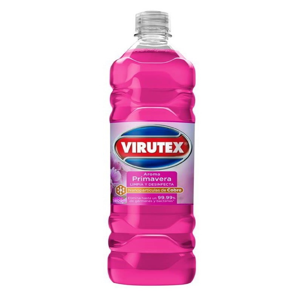 ANTIBACTERIAL VIRUTEX NANOPARTICULAS COBRE 1800 ML PRIMAVERA. ( CA )