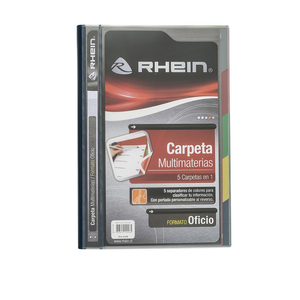 CARPETA VINILICA MULTIMATERIA RHEIN 