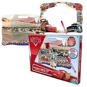 PIZARRA DOBLE FAZ MAGNETICA CARS AUTODROMO ADE-60750