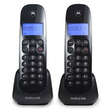 KIT DE TELEFONOS INALAMBRICOS MOTOROLA M700-2 NEGRO