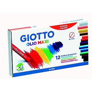 LAPIZ GIOTTO PASTEL OLEO X 12 COLORES