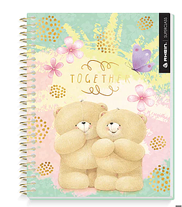 CUADERNO RHEIN CARTA 7mm 120 Hjs FOREVER FRIENDS