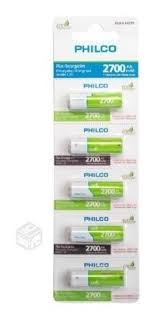 PILA RECARGABLE PHILCO AA 2700mAh 1.2v 42ULX-5H270