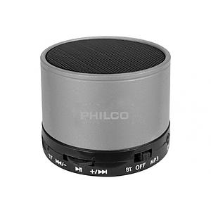 PARLANTE PORTATIL PHILCO P295P USB/FM/BT/MICRO SD SILVER