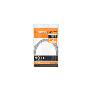 CABLE PATCH CORD NEXXT AB360NXT12 CAT5E GRIS 2.1 M