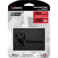 UNIDAD SSD INTERNO KINGSTON 240GB SATA3 2.5" 7mm SERIE A400 
