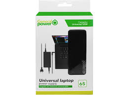 CARGADOR UNIVERSAL NOTEBOOK GENERAL POWER AUTOMATICO 65W 