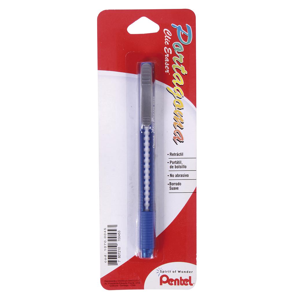 PORTAGOMA PENTEL CLIC ERASER NEGRO