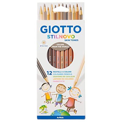 LAPICES DE COLORES GIOTTO STILNOVO SKIN TONES 12 Unidades
