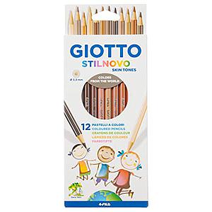 LAPICES DE COLORES GIOTTO STILNOVO SKIN TONES 12 Unidades