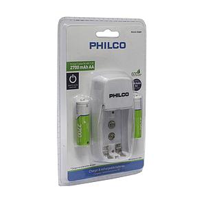 CARGADOR DE PILAS AA/AAA BATERIAS 9V PHILCO INCLUYE 2 PILAS AA 42ULX-9580F