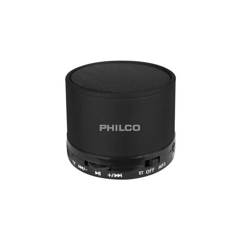 PARLANTE PORTATIL PHILCO P295N USB/FM/BT/MICRO SD NEGRO