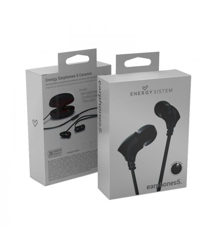 AUDIFONOS ENERGY SISTEM C/MIC CERAMIC SOUND NEGRO