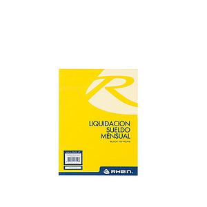 TALONARIO RHEIN LIQUIDACION SUELDO 