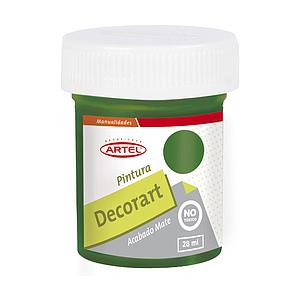 PINTURA DECORART ARTEL 28 ml VERDE OSCURO N° 57
