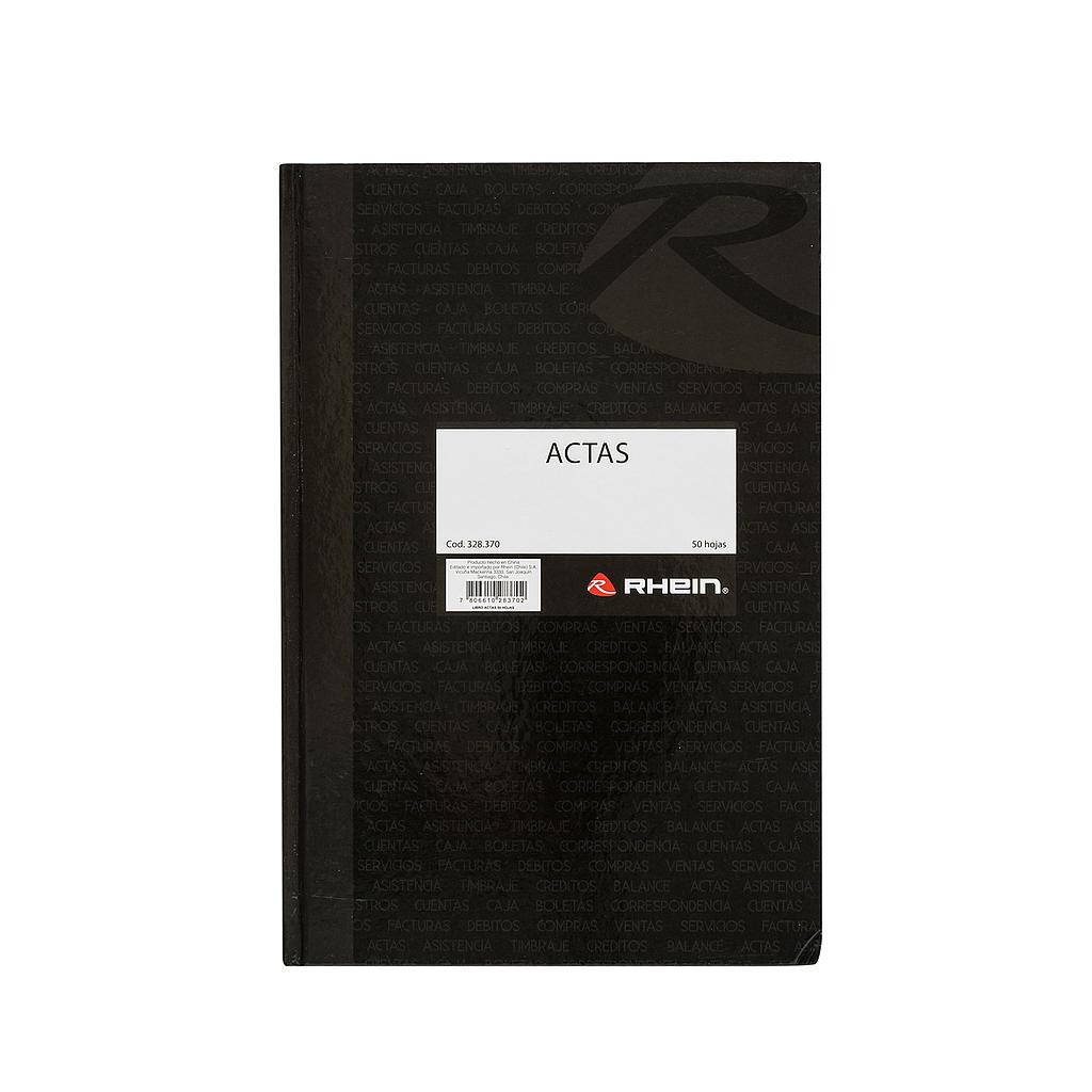 LIBRO DE ACTAS RHEIN 50 Hjs COMPOSICION  