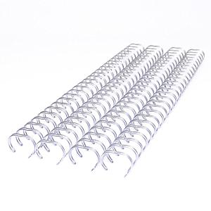CAJA DE ANILLO METALICO IBICO 11mm GRIS 20 UND.