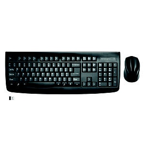 KIT TECLADO Y MOUSE INALAMBRICO KENSINGTON PROFIT ANTI DERRAME NEGRO K72324ESA