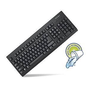 TECLADO ALAMBRICO ANTIDERRAME KENSINGTON NEGRO K72444ES