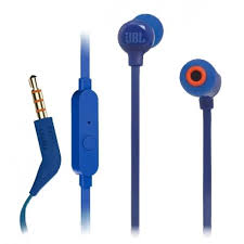 AUDIFONOS JBL TUNE 110 C/MICROFONO AZUL