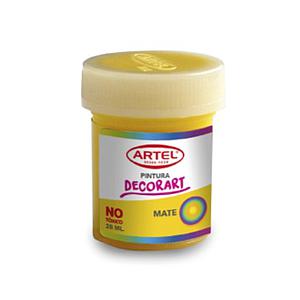 PINTURA DECORART ARTEL 28 ml AMARILLO N° 75