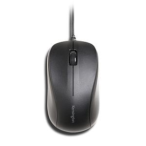 MOUSE KENSINGTON 3 BOTONES CON CABLE USB NEGRO K72110WW