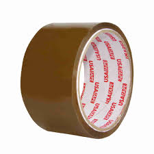 HUINCHA EMBALAJE USA TAPE 48 x 40 Mts CAFE (72 x Caja) ( CM )