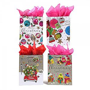 BOLSA DE REGALO GRANDE CHRITMAS HOLIDAY SHINE POP LAYER (PM922L)