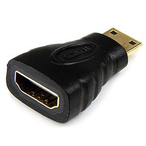 ADAPTADOR STARTECH HDMI HEMBRA A MINI HDMI MACHO  