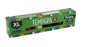 TEMPERA TORRE 6 COLORES