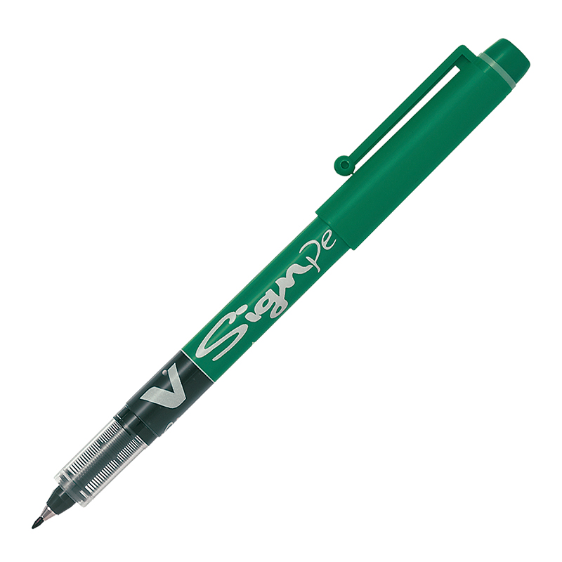 LAPIZ TINTA PILOT SIGN PEN VERDE