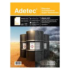 ETIQUETA LASER INK-JET ADETEC SUPER RESISTENTE 213 X 279 mm. 25 Hjs
