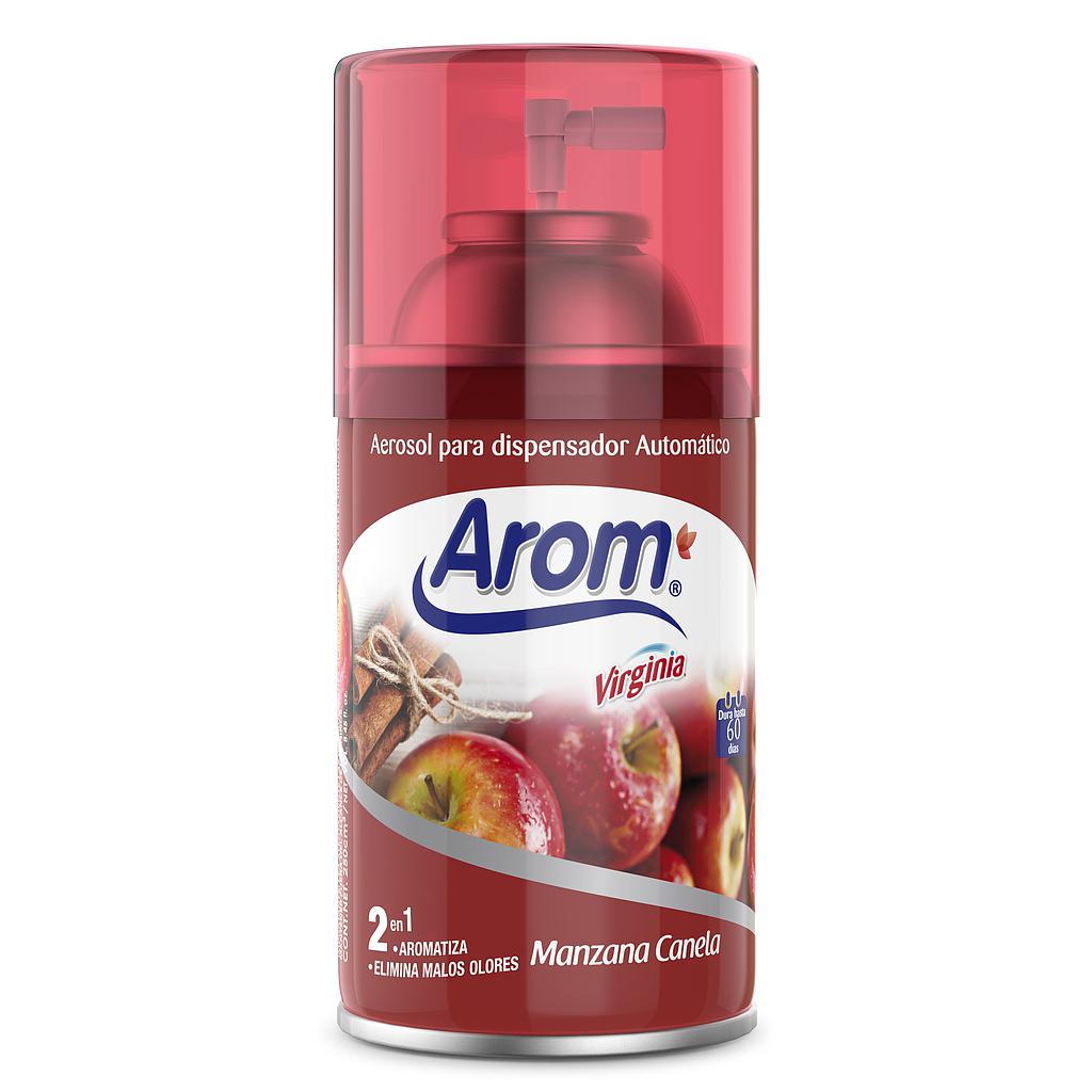 REPUESTO AEROSOL AUTOMATICO VIRGINIA AROM MANZANA CANELA ( LIC.W )