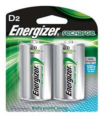 PILA ENERGIZER D2 RECARGABLE X2